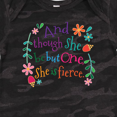 thumbnail image 4 of Inktastic 1st Birthday 1 Year Old Girl She is Fierce Girls Baby Bodysuit, 4 of 5