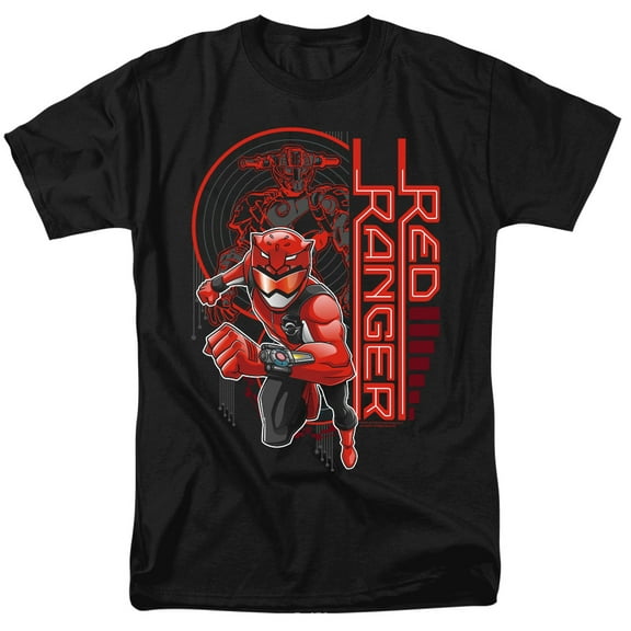 Power Rangers - Red Ranger - Short Sleeve Shirt - Small