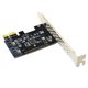 thumbnail image 2 of Adaptador PCI-E PCI Express A SATA3.0 2 Puertos III 6G Tarjeta De Expansión Plug Play, 2 of 6