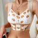 thumbnail image 2 of Brasier Mujer Sujetador de Encaje con Espalda Descubierta para Mujer, sin Tirantes, Ajustado, Ajustable y Fruncido, Talla Grande, 2025 Grande, 2 of 4