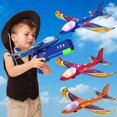 thumbnail image 1 of Juguete lanzador de aviones de espuma RSHMGFun con LED para niños de 4 a 12 años, 1 of 7