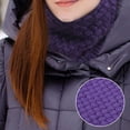 thumbnail image 5 of Women Neck Warmer Winter Snood Tube Thermal Fleece Unisex Ladies Winter Scarf-Grey, 5 of 8