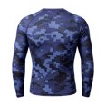 thumbnail image 5 of Men's Compression Long Sleeve Shirt and Leggings Set Running Gym Athletic Base Layer Workout, 5 of 7
