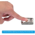 thumbnail image 5 of Cam Buckle, 5 Pack Metal Press Lock Fasteners 2.07" for 1" 25mm Tie Down Webbing Strap, Silver, 5 of 5