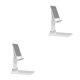 thumbnail image 1 of Sidaley Soporte plegable para teléfono móvil, mesita de noche portátil, soporte para teléfono móvil, soporte pequeño para tableta, soporte 2piezas Blanco, 1 of 5
