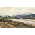 thumbnail image 2 of Ludwig Willroider 14x10 Gold Ornate Wood Frame and Double Matted Museum Art Print Titled - Motif from the Salzburg, 2 of 4