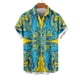 thumbnail image 4 of Ceisia Men's Summer Casual Printed Button-Up Turndown Collar/Lapel Gift Short Sleeve Shirt - Comfortable Daily Outdoor Wear, 4 of 6