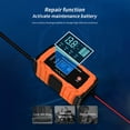 thumbnail image 3 of Graflsoa Smart Digital Display Car Battery Charger with Temperature Control, 12V10A/24V5A, Orange, US Plug, Repair Mode, Wide Compatibility for Lead-Acid Batteries, 3 of 7