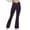 Purple, variant on IDALL Yoga Pants Women Flare Pants for Women Women Leggings High Waist Stretchy Yoga Workout Causal Trendy Pants With Pockets Wide Leg Pants Woman High Waisted Pants Khaki XL