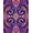 Purple, Pattern 1, variant on ODIKA 8'x10' Machine Washable Non-Slip Area Rug, Traditional Fleur De Arrangement with Elegant Vine Scrolls High Traffic Rug, Green, 618770