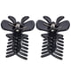 thumbnail image 4 of 6 piezas de pinzas de plástico para el cabello, pinzas para el cabello para mujer, pinzas para el cabello (negro), 4 of 5