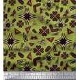 thumbnail image 1 of Soimoi Cotton Cambric Fabric Flower Artistic Print Fabric by The Yard 56 Inch Wide, 1 of 3