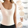 thumbnail image 4 of Lilvigor Snatch Bra 3-in-1 Waist Trainer Bra Waist Buttoned Bra Shapewear Women Tank Top for Sports Yoga Tummy Control Corset Slimming Vest Shaper, 4 of 7
