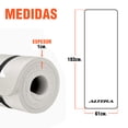 thumbnail image 4 of Tapete Para Yoga Altera NBR1216 C/ Correa Fitness 183 x 61cm Color Gris Calido, 4 of 6