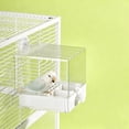 thumbnail image 4 of Parrot Bathing Basin Bird Bowl Multi-Purpose Splash-Proof Cockatiel Cage Accessories, 4 of 5