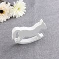 thumbnail image 2 of Small Wooden Rocking Horse Wedding Home Decor Kids Toys White, 2 of 7