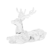 TABLZONE Decorative Reindeer Reindeer Figurine Clear 1Pack
