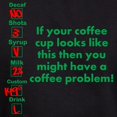 thumbnail image 3 of CafePress - Coffee Problem Funny Coffee S Hoodie (Dark) - Pullover Hoodie, Classic, Comfortable Hooded Sweatshirt, 3 of 4