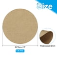 thumbnail image 2 of Uxcell 3inch Circle Card Stock, 36Pcs Round Shape Cutouts Paper, Kraft Color, 2 of 5