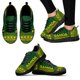 thumbnail image 1 of Zapatillas deportivas de marca con estampado de Samoa verde, diseño Polynia, cómodas zapatillas deportivas de verano, zapatos planos étnicos tribales., 1 of 6