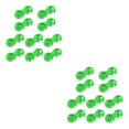 thumbnail image 3 of Transemion 10pcs Line Clip For Hose Guide Brake Cable Parts In Plastic For S Style Clips Green 10pcs 2Set, 3 of 6