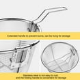 thumbnail image 4 of HJQEQVD Deep Round Skillet Basket, 201 Stainless Steel French Fry Filter with Handle, Commercial-Grade Chicken Wire Fryer Basket A, 4 of 9