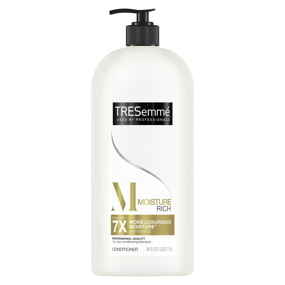 TRESemmé Conditioner with Pump Professional Quality SalonHealthy Look and Shine Moisture Rich