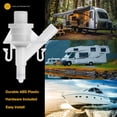 thumbnail image 4 of Upgraded RV Water Valve Replacement Kit for Pedal-Flush Toilets, Compatible with Sealand Dometic 300, 301, 310, 311, 320, 321 (385311641) - Hardware Included, 2024 Model, 4 of 8