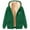 Green1, variant on Womens Lined Full Zip Hoodie Jackets Thermal Warm Sherpa Zipper up Sweatshirts Coats Casual Trendy Cute Dog Paw Print Comfortable Soft Thickened Hooded Outwear Black1 XXL