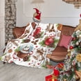 thumbnail image 3 of XINSHIDE Flannel Blanket Air Conditioning Blanket Padded Blanket Blanket Nap Blanket For Children Navidad, 3 of 4
