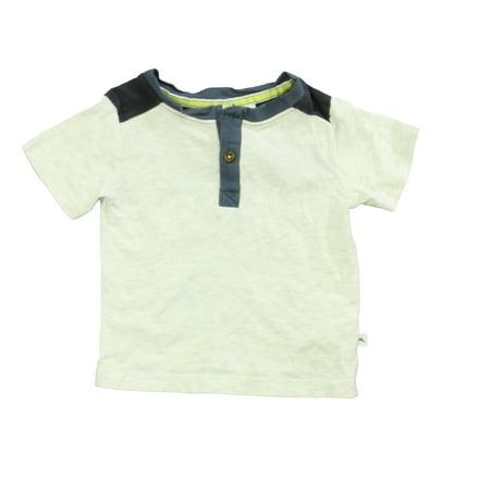 

Pre-owned Tommy Bahama Boys Ivory | Blue Henley size: 12 Months