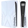 thumbnail image 1 of PS5 Image Blocs de Construction Faceplate Cover Plaque de Remplacement pour Console Playstation 5, Plaques Latérales Rigides Étui Cover Skin pour Accessoires Playstation 5 Disc Edition Résistant aux Rayures et aux Chocs, 1 of 5