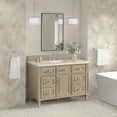 thumbnail image 5 of James Martin Vanities 424-V48-3Emr Lorelai 48" Single Basin Wood Vanity Set - Whitewashed, 5 of 7