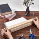 thumbnail image 4 of Wooden Bookbinding Press Large Press Bookbinder 15x1.5Inch Flat Paper Press Machine Wood Form Factor Padding Press, 4 of 5