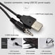 thumbnail image 5 of Altavoces SADA D-202 con Cable, Compatibles con Laptop, PC y Móvil, Color Negro, Potencia de 3W, Conexión USB y Audio de 3.5mm, Diseño Compacto para Uso Diario y Actividades al Aire Libre., 5 of 6