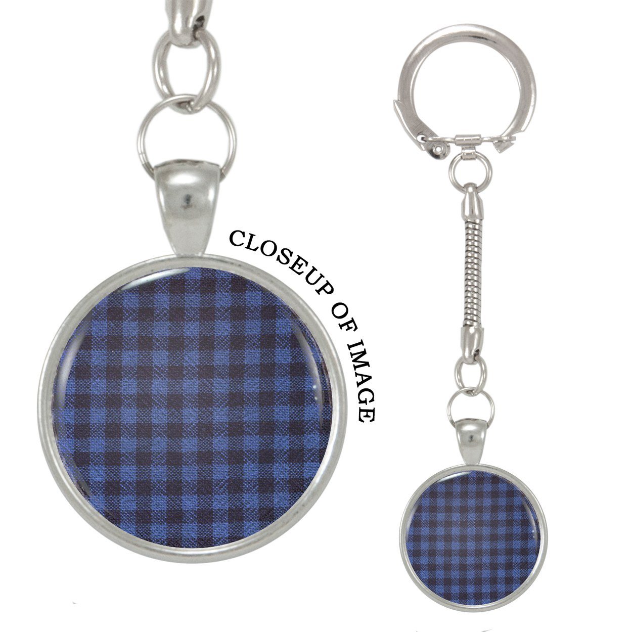 Other, Checkered Keychain