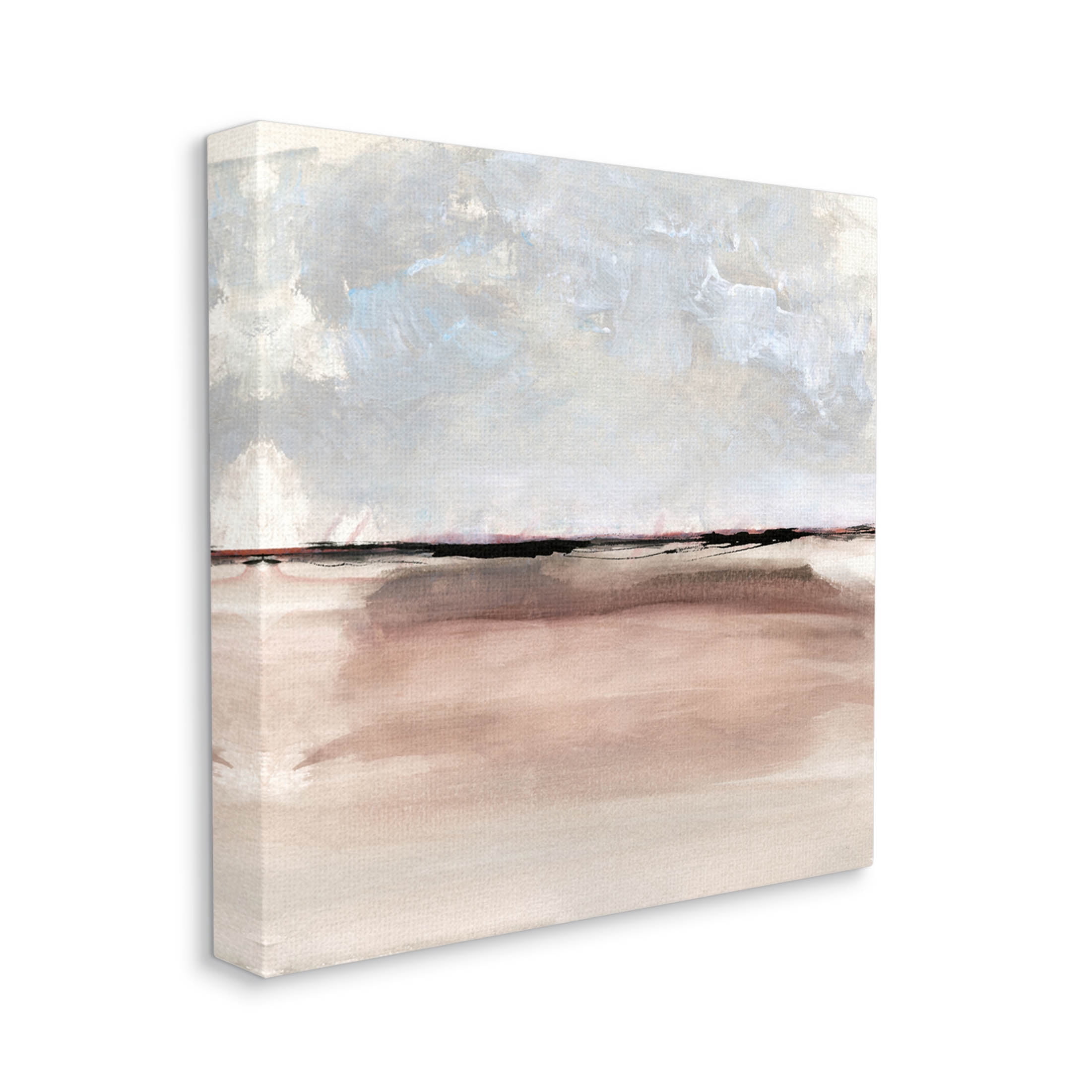 Stupell Industries Abstract Vast Landscape Scenery Painting Gallery Wrapped Canvas Print Wall Art, Design by Susan Jill