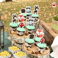 thumbnail image 6 of Big Dot of Happiness Woodland Creatures - DIY Shaped Baby Shower or Birthday Party Cut-Outs - 24 Count, 6 of 8