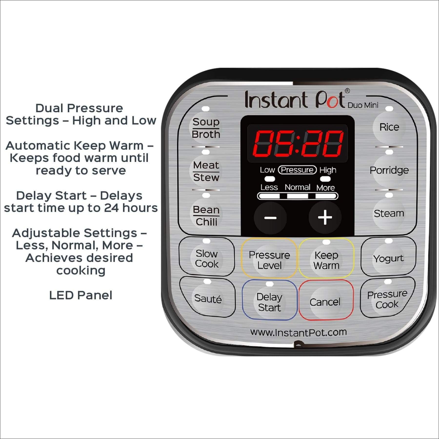Instant Pot Duo Mini 3 Qt 7 In 1 Multi Use Programmable Pressure Cooker Slow Cooker Rice Cooker Steamer Saut Yogurt Maker And Warmer Walmart Com Walmart Com Instant Pot Duo Mini 3 Qt 7 In 1 Multi Use Programmable Pressure Cooker Slow Cooker Rice Cooker Steamer Saut Yogurt Maker And Warmer Walmart Com Walmart Com