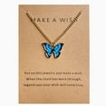 thumbnail image 6 of Kripyery Women Necklace Butterfly Shape Good Workmanship Creative Alloy Women Pendant for Gift, 6 of 8