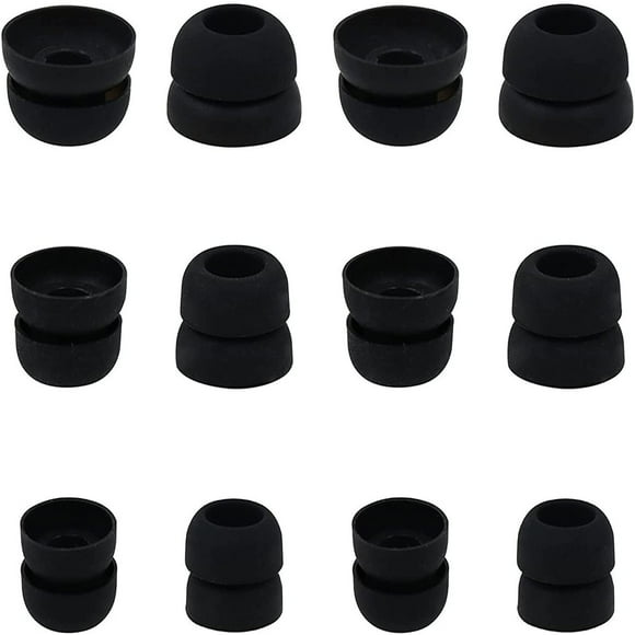 Double Flange Ear Tips for Beats Fit Pro - 6 Pairs in S/M/L Sizes