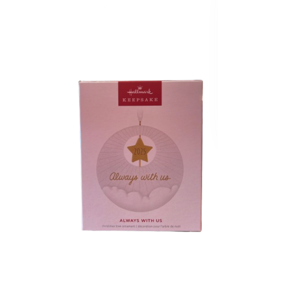 Hallmark 2025 Keepsake Always with Us Christmas Ornament New with Box