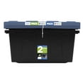 thumbnail image 2 of Set de 2 Cajas con Tapa de Color Capacidad 102 Litros Plastic Trends Heavy Duty Negro-Plumbago, 2 of 4