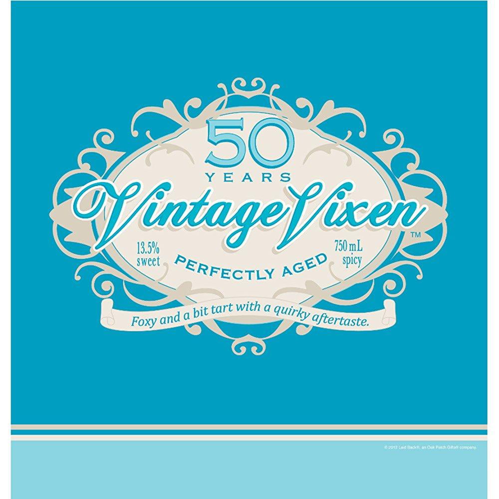 Vintage Vixen-50 Plastic Tablecloth 