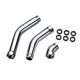 thumbnail image 5 of Adaptador de codo de cabeza de ducha de 3pcs G1/2 135  degree Accesorio universal G1/2 pulgadas Femenino y macho Instalar fácilmente la extensión del brazo, 5 of 8