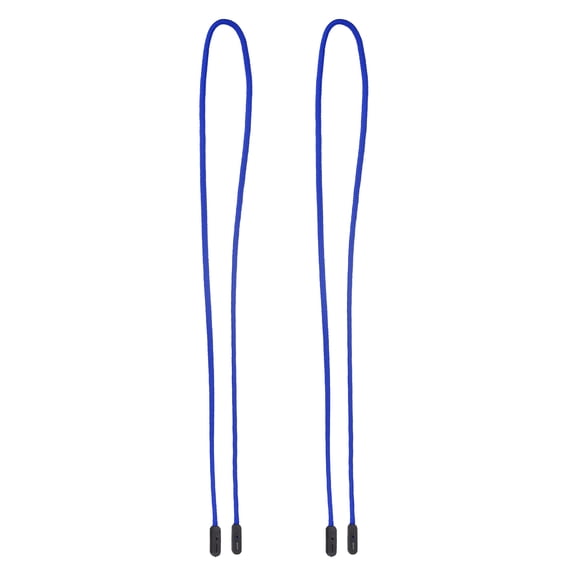 Uxcell 2pcs Glasses Strap Adjustable Nylon Eyeglasses Holder Strap, Sapphire Blue
