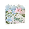 250 Pack, Butterfly Garden Paper Shopping Bags, Vogue 16x6x12" for Mother's Day, Floral Shop, and Gift, Made in USA