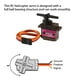 thumbnail image 5 of Kearding 4,8-6,0 V RC helicóptero barco engranaje de Metal rodamiento de bolas Servo avión vehículo Servos accesorios de reparación 360 grados Accesorios para aéreos 180 grados, 5 of 6