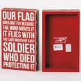 thumbnail image 2 of Primitives By Kathy 27303 Patriotic Box Sign 6 X 10-Inches Our Flag, 2 of 3