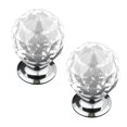 thumbnail image 1 of Era Crystal Glass Knob 2-Pack, 1 of 7
